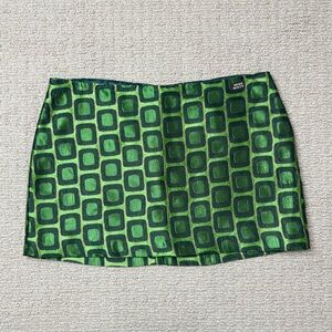 Miss Sixty Low Waist Retro Mini Skirt